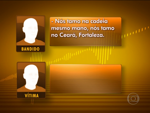 Criminoso confirma golpe durante ligação (Foto: Reprodução/TV TEM)