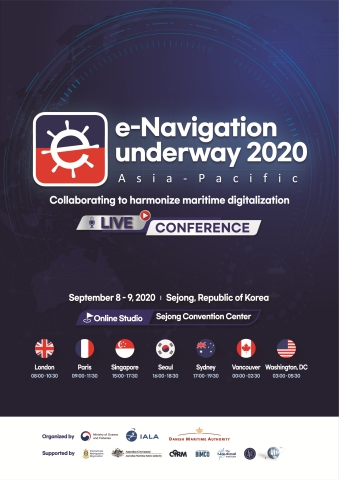 O Ministério de Assuntos Marítimos e Pesca (Ministry of Oceans and Fisheries, MOF) da República da Coreia sediará a conferência virtual e-Navigation Underway (ENUW) de 8 a 9 de setembro sob o tema “Colaboração para a harmonização da digitalização marítima”. A conferência será realizada em uma plataforma virtual, e está sendo coorganizada pela Administração Marítima Dinamarquesa (Danish Maritime Administration, DMA) e pela Associação Internacional de Autoridades de AuxíliosàNavegação Marítima e Faróis (International Association of Marine Aids to Navigation and Lighthouse Authorities, IALA). (Imagem: Business Wire)