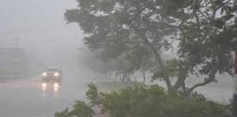 Grande quantidade de Chuva e risco de temporal