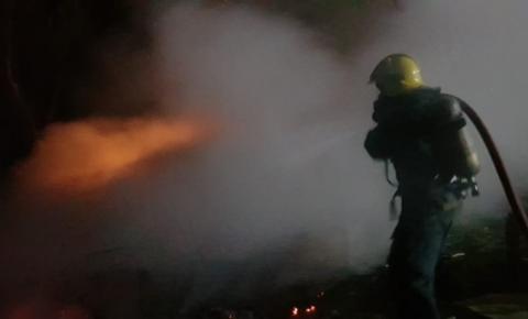 Incêndio atinge residência em Fraiburgo 