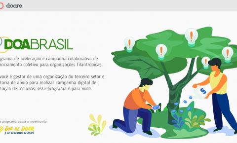 Dia de Doar tem maior campanha de doações online do mundo para beneficiar organizações filantrópicas brasileiras
