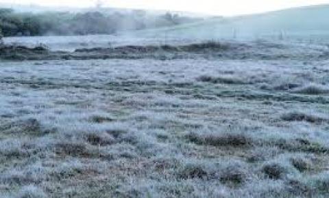 Fim de semana de frio e geada na região